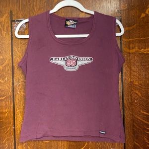 Vintage Harley Davidson Tank